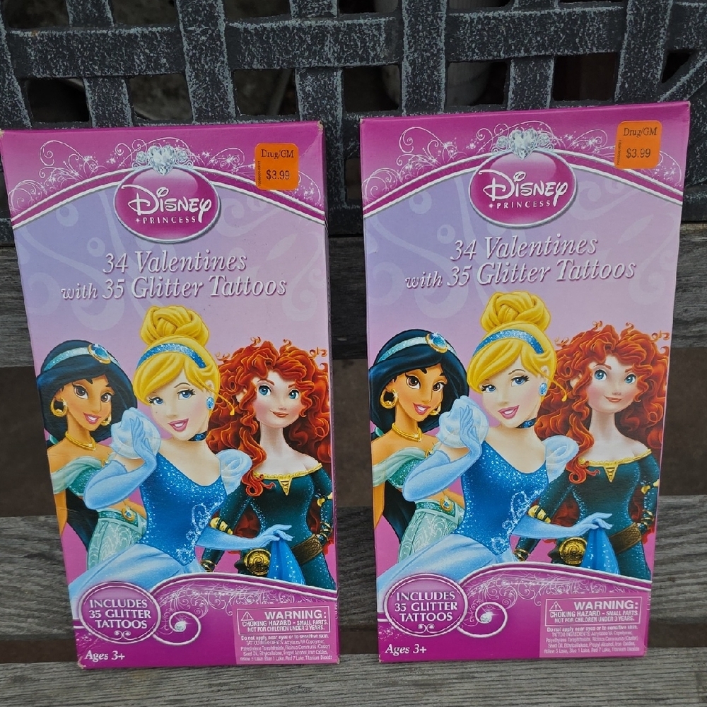 Disney Princess Valentine And Sticker Collection - Picture 2 of 5